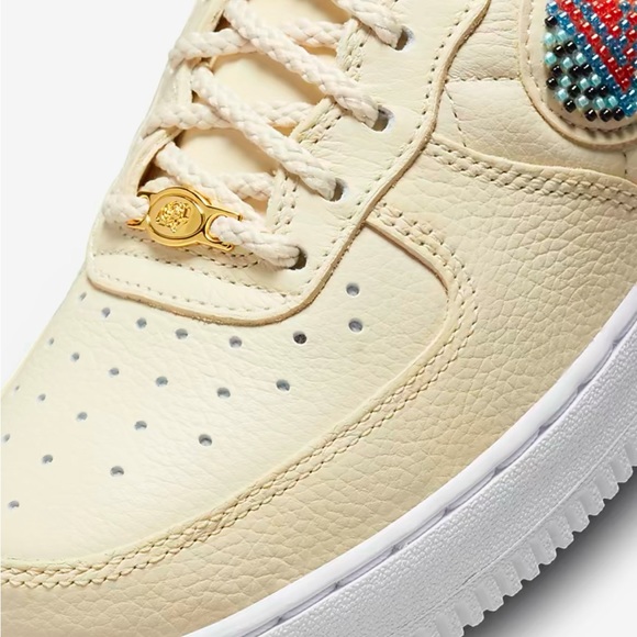 NWT Nike Air Force 1 Low x Premium Goods – Beaded Multicolor – Size 8 - Picture 7 of 11